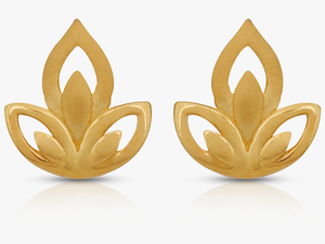 Whimsical Gold Diya Earrings - Earrings