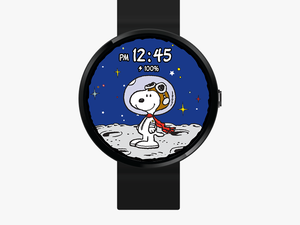 Snoopy On The Moon - Snoopy Digital Watch