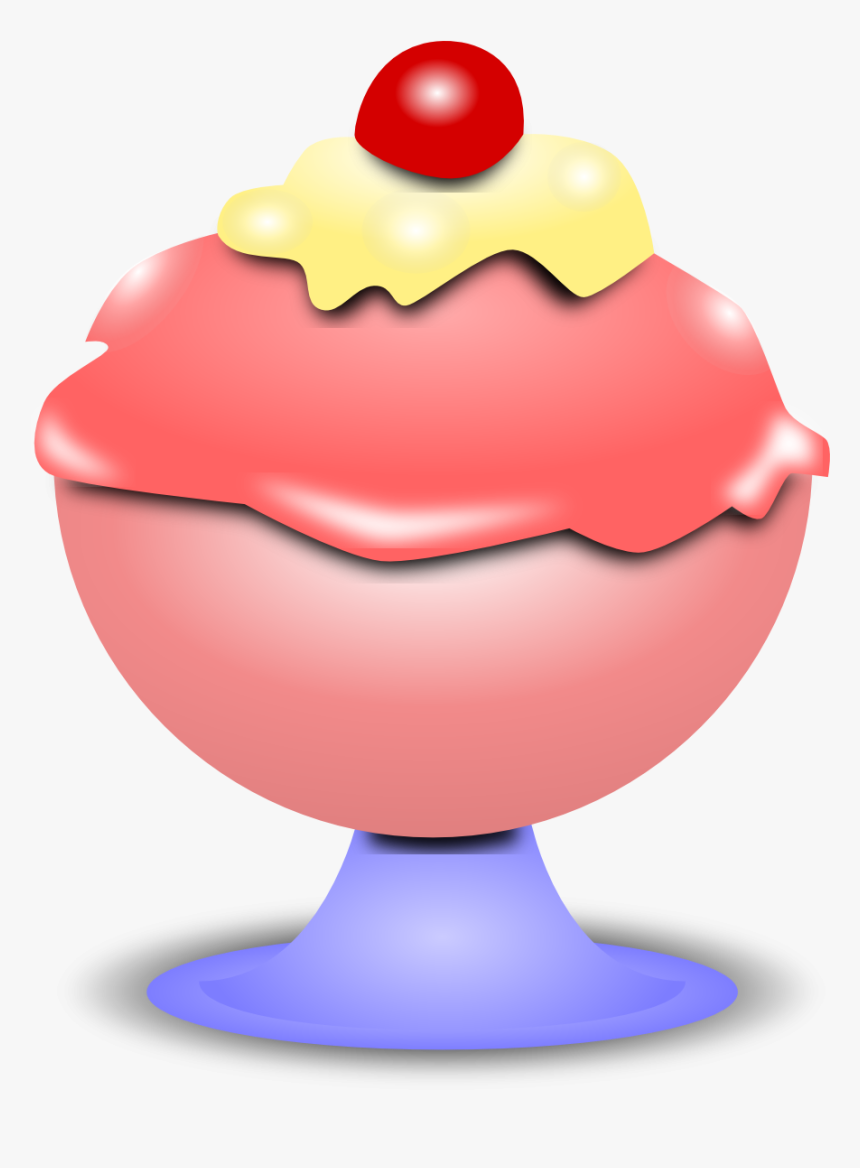 Ice Cream Cup Clipart Png - Jell