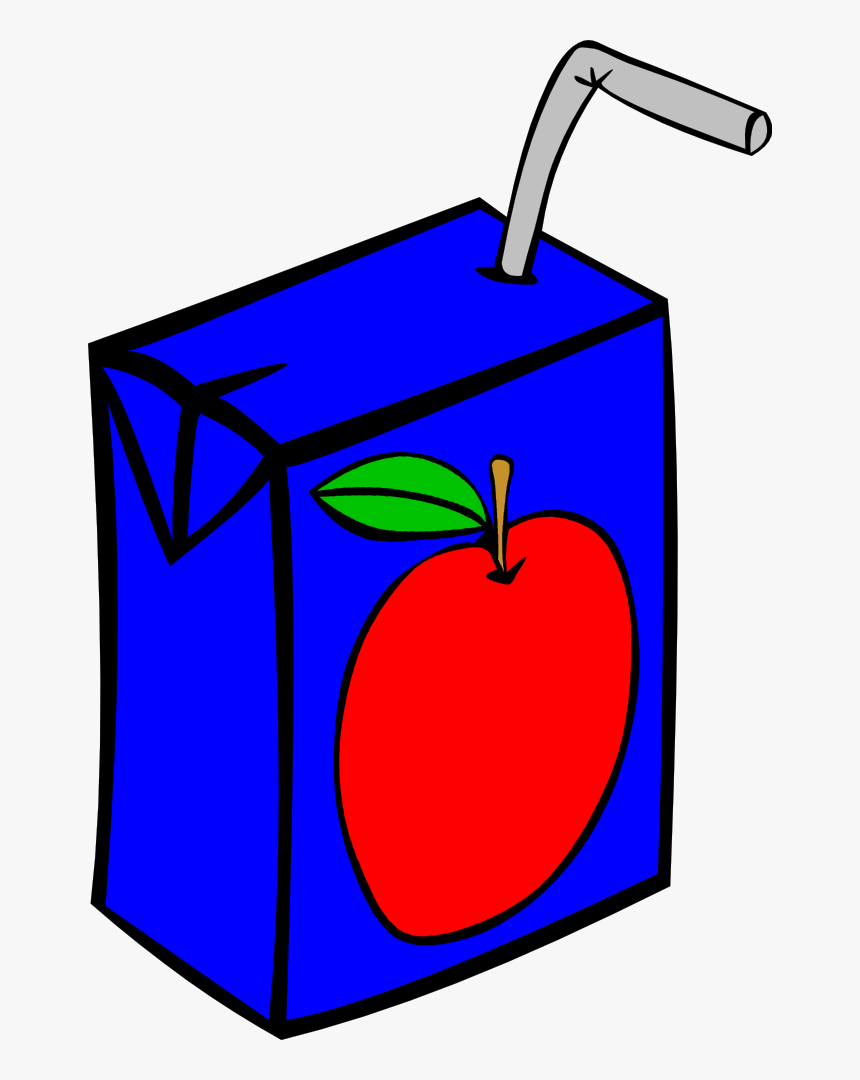 Box Food Clipart - Juice Box Cli