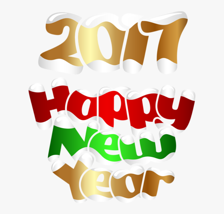 Happy New Year Clipart Png - Hap