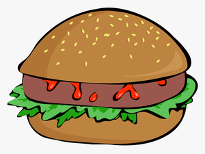 Food Clipart Mac Hamburger - Burger Images Clip Art