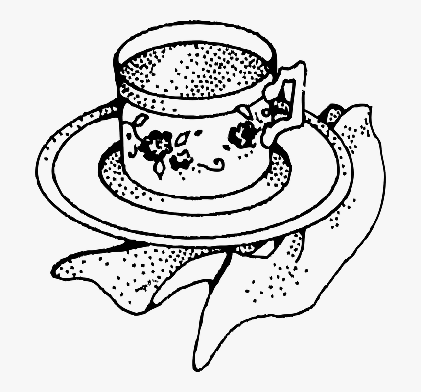 Cup And Saucer Cup Of Coffee Coffee Cup Teacup - Tea Cup Clip Art