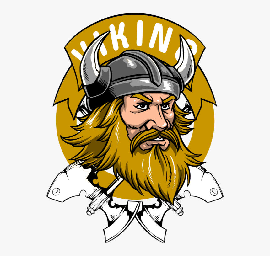 Transparent Viking Beard Png - Cartoon