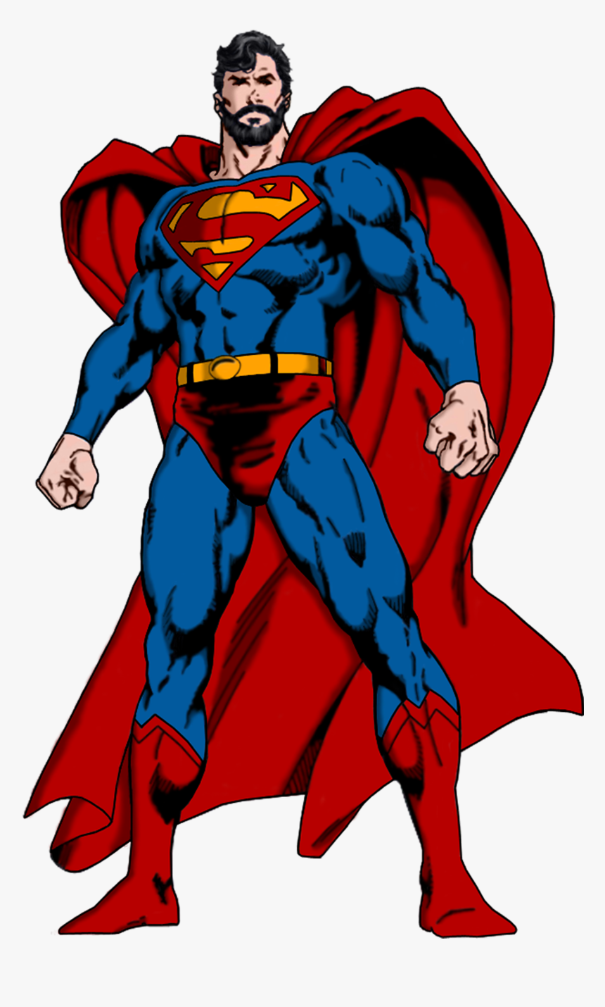 Superman Cleaned Up With Photoshop - Superman