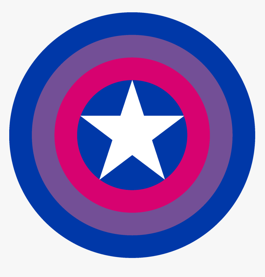Transparent Captain America Shie
