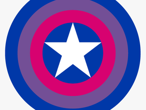 Transparent Captain America Shield Clipart - Alternate Flag Of California