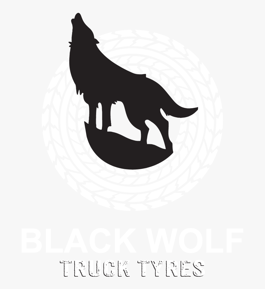 Transparent Black Wolf Png - How