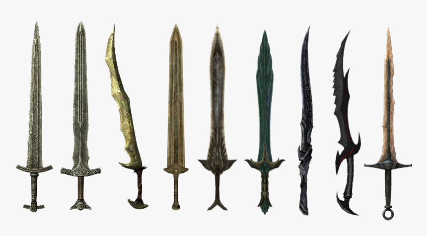 Transparent Skyrim Magic Png - Swords Of Skyrim