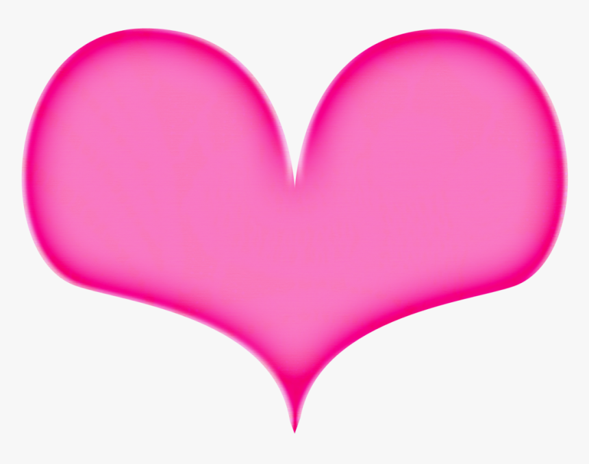 Download Hot Pink Heart Png File 271 - Heart Clipart Transparent Pink
