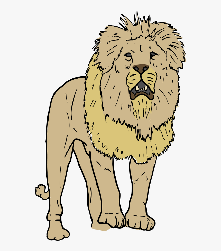 Lion Svg Clip Arts - Lion Carniv