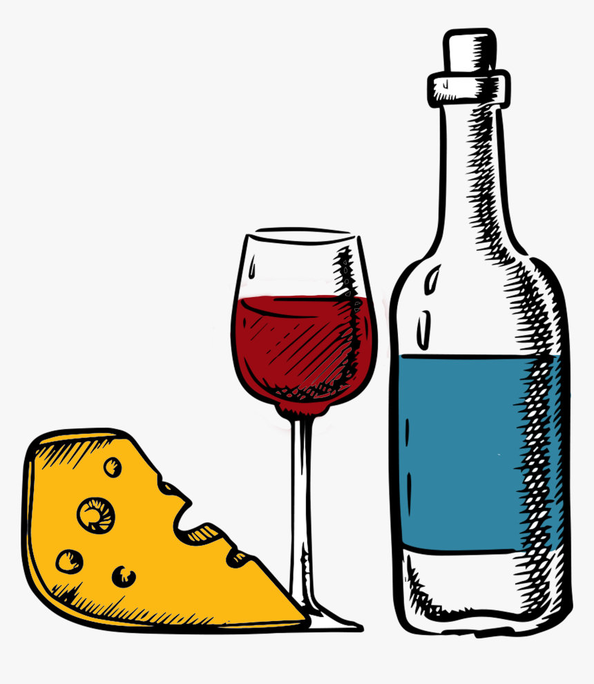 Wine And Cheese Png