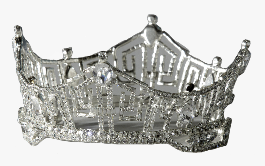 Miss America Crown With Clear Ba