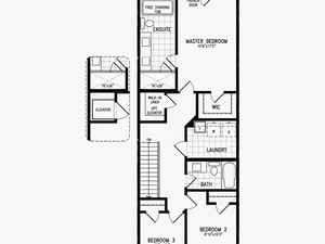 0005 0000 Residence 3 A Second Floor With Elevator - Floor Plan