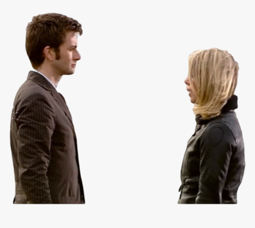 Transparent Rose Tyler Png - Doctor Who And Rose