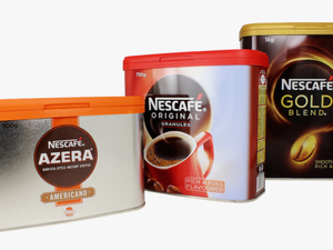 Nestlé Launches Rounded Metal Coffee Container - Packaging Of Nescafe Coffee