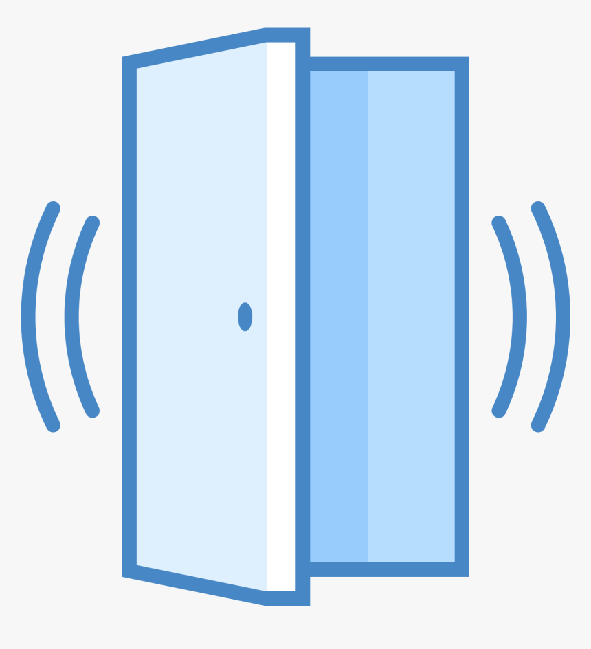 Curvy Line Png - Door Alarm System Icon