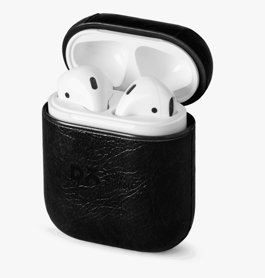 Airpods Cases Leather Black Png