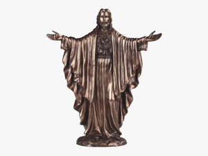 Bronze Sacred Heart Of Jesus Statue - Bronze Statue Of Sacred Heart Of Jesus