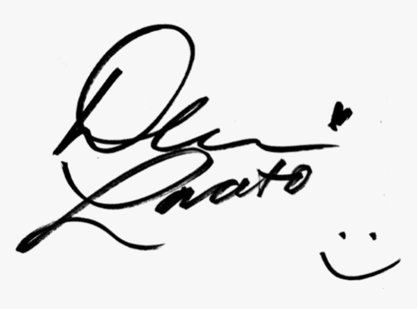Demi Lovato Sign - Demi Lovato S