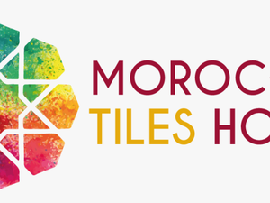 Moroccan Tiles House Horizontal Logo - Moroccan Mosaic Logo