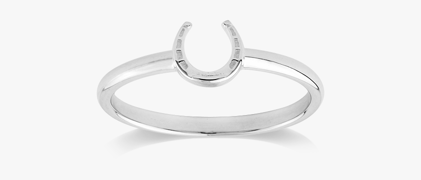Stow Lockets Sterling Silver Lucky Horseshoe Stacker - Engagement Ring