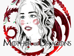 Transparent Khaleesi Png - Vector Dragon Game Of Thrones
