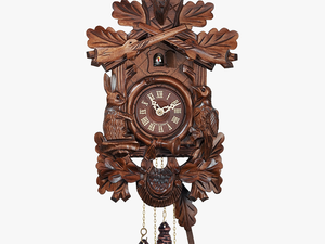 8 Day Hunting Style With Rabbit And Bird - Cuckoo Clock With Bird And Rabbit