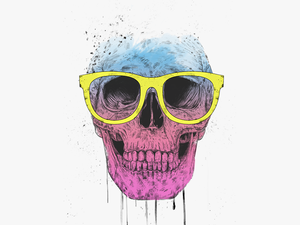 Pop Art Skull