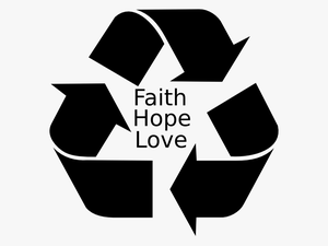 Hope Clipart Faith - Australian Recycle Symbol