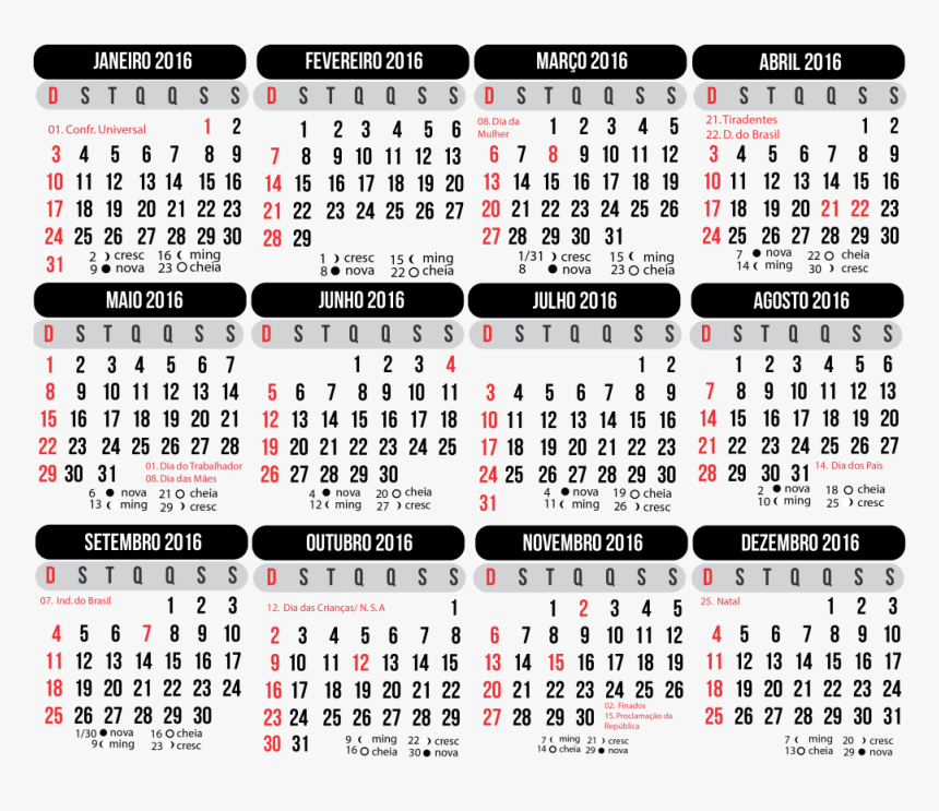 Base Calendario 