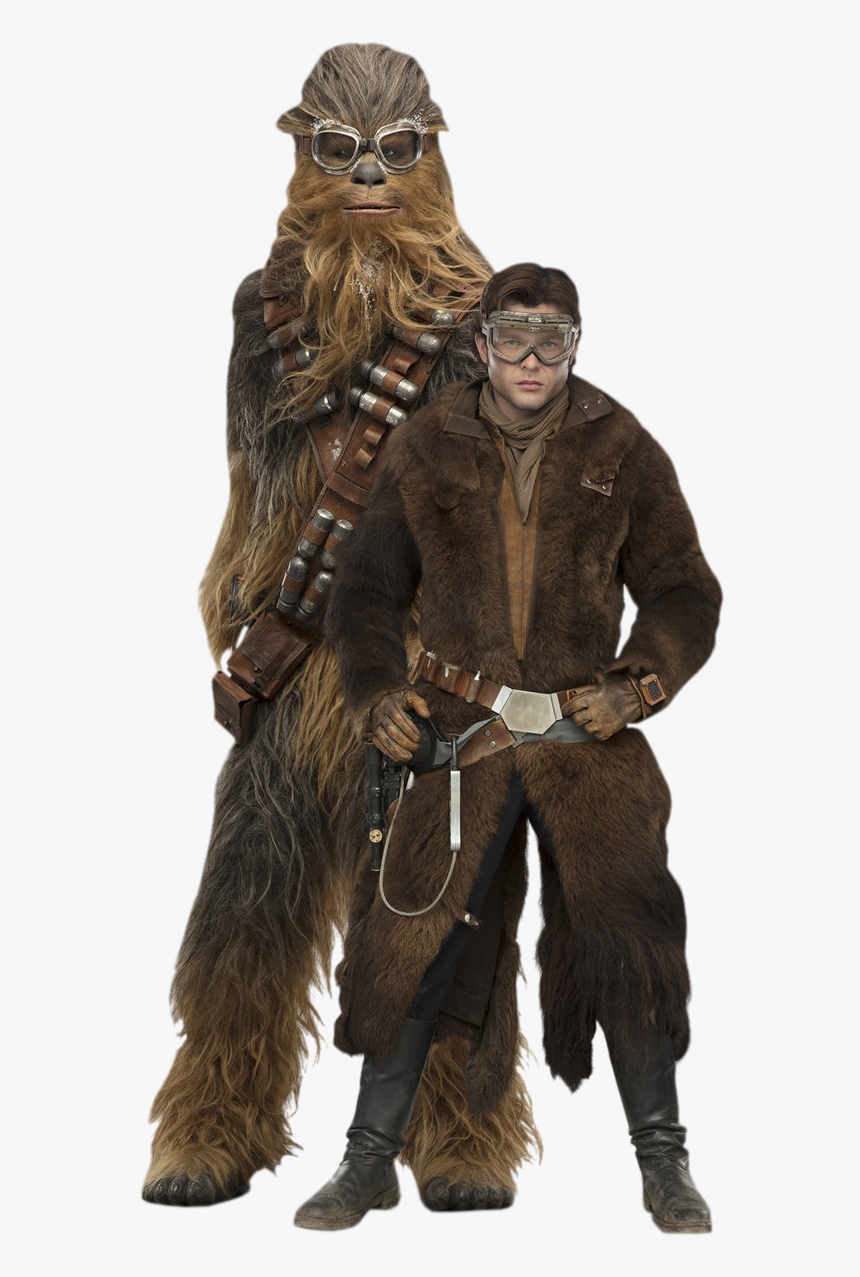 Han And Chewie Solo A Star Wars Story Cut Out Characters - Star Wars Characters Png