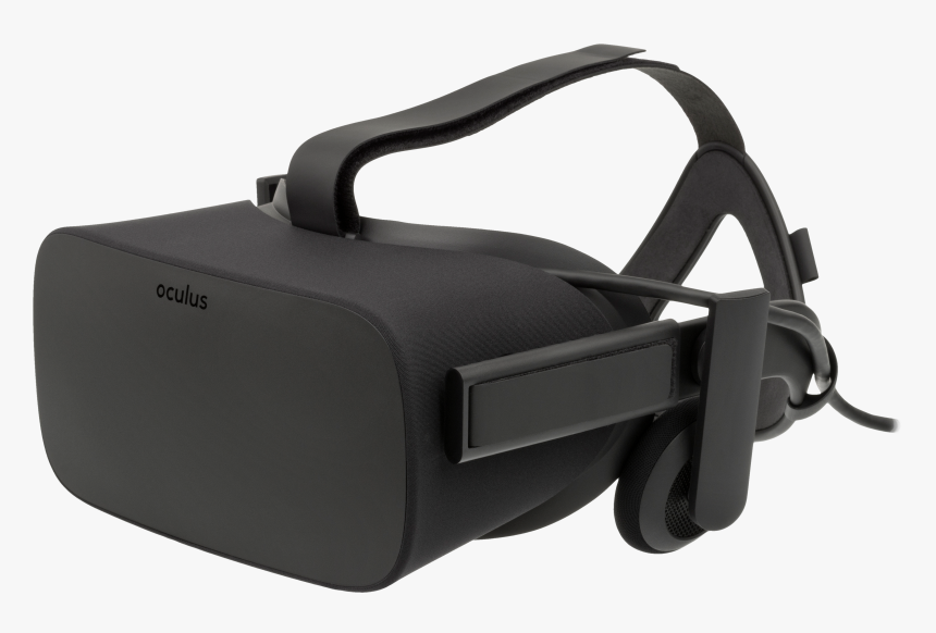 Oculus Rift Cv1 Headset Front With Transparent Background - Oculus Rift Png