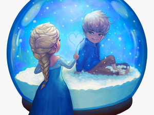 Frozen Images Elsa And Jack Frost Hd Wallpaper And - Jack Frost And Elsa Anime