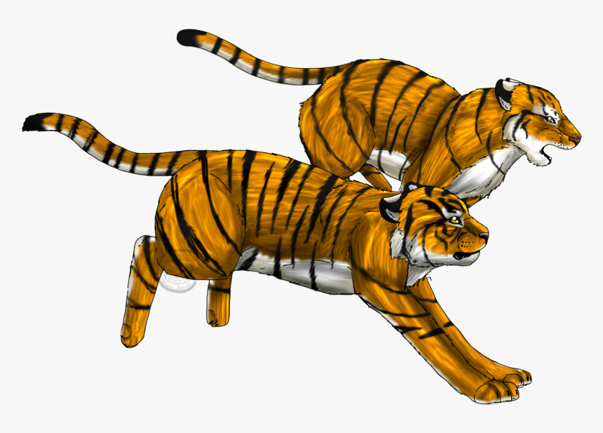 Transparent Cheetah Face Png - Transparent Background Tiger Running Png