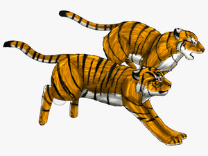 Transparent Cheetah Face Png - Transparent Background Tiger Running Png