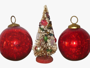 Bottle Brush Tree Decoration - Christmas Ornament