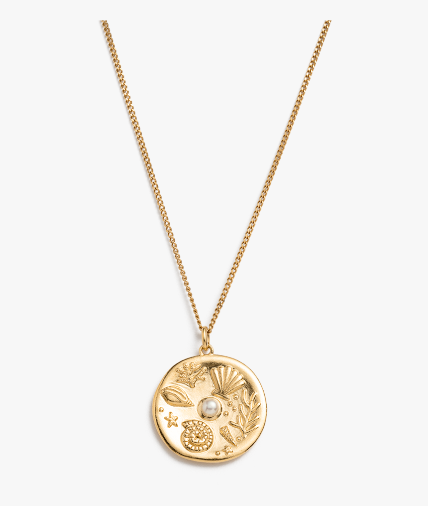 By The Sea Coin Necklace - Necklace