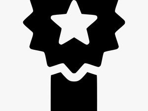 Premium Quality Top Medal Ribbon Achievement Star - Agile Testing Days Usa Logo