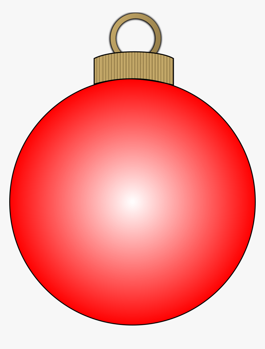 Christmas Ball Clip Arts - Bottled Water Free Day