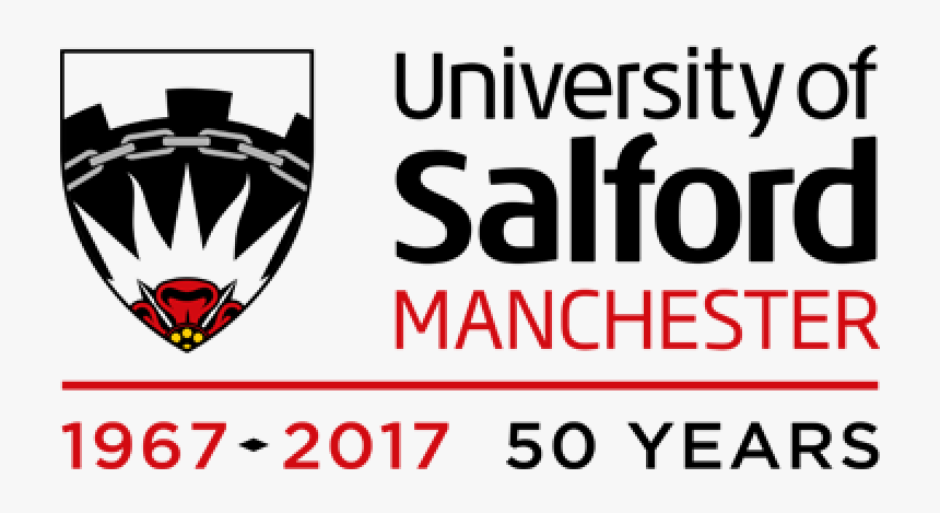 50th Logo For Twitter 400 400 - University Of Salford Manchester Logo Png