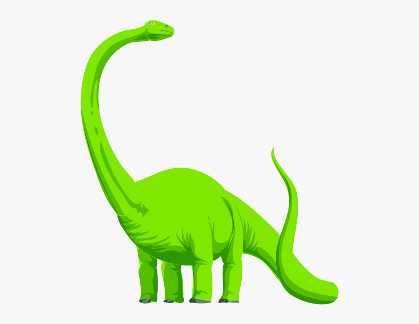 Green Colored Dinosaur Svg Clip 