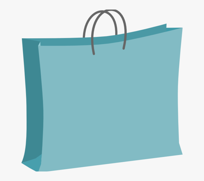 Blue Shopping Bag Png