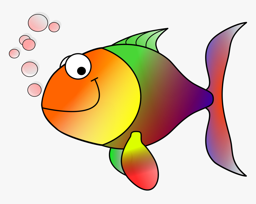 School Of Fish Clipart - Fish Clipart