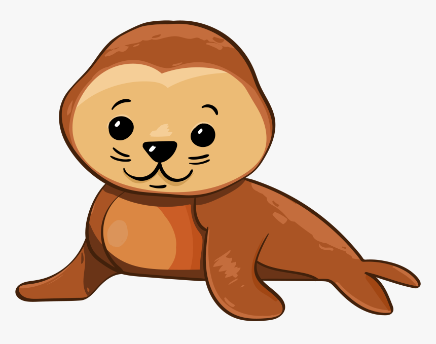 Cute Baby Seal - Cute Seal Clipart