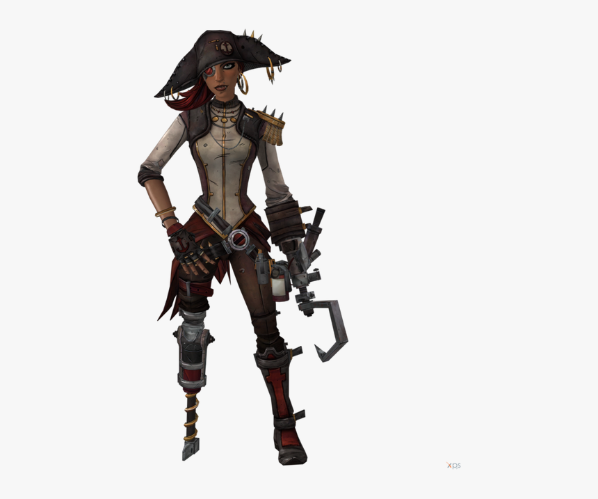 Borderlands 2 Captain Scarlett Updated By Ogloc069-d8ixmy6 - Woman Warrior