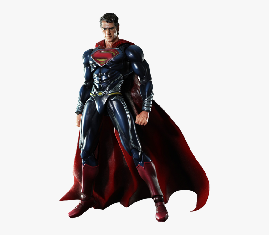 Superman 2013 Png - Superman Man Of Steel Play Arts Kai Square Enix