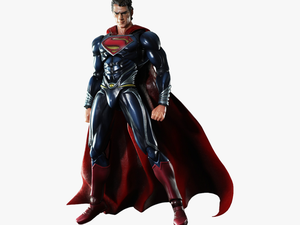 Superman 2013 Png - Superman Man Of Steel Play Arts Kai Square Enix