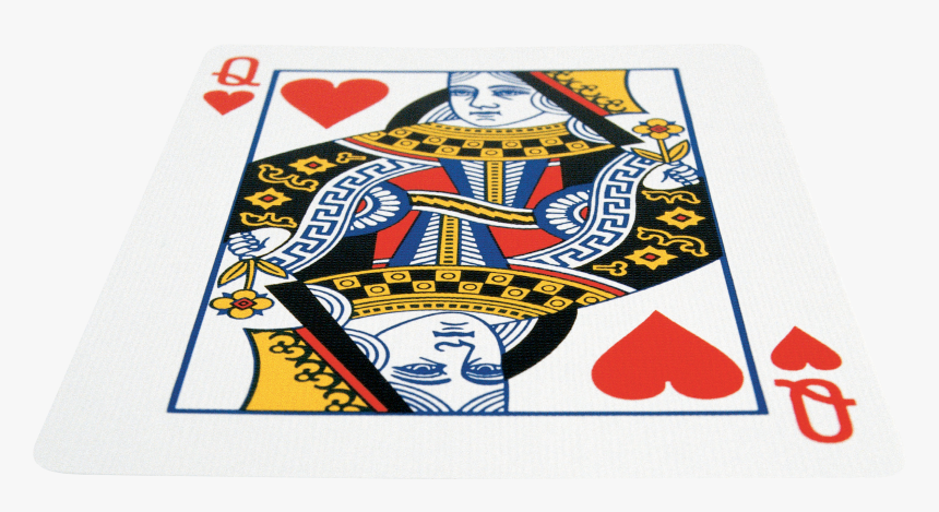 Poker Png - Card Queen Of Hearts Png