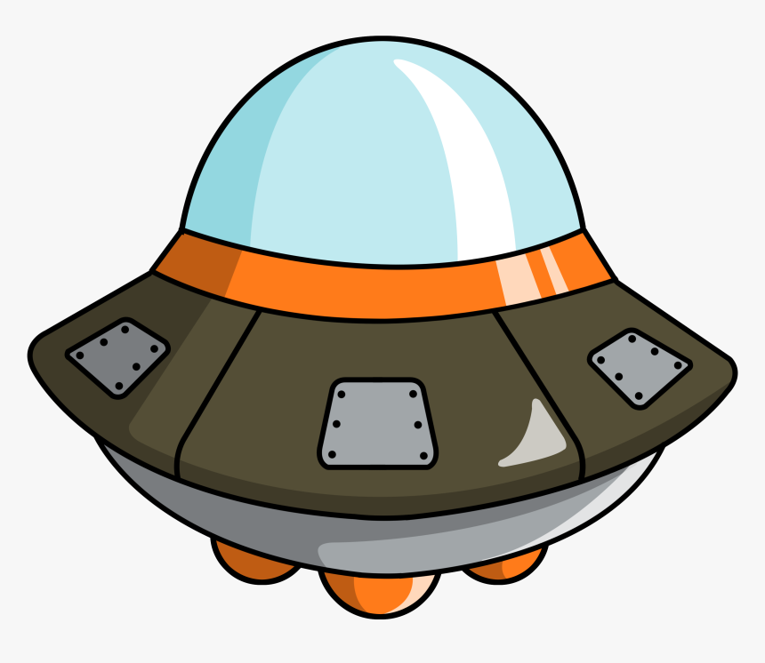 Astronaut Clipart Png - Alien Ship Cartoon Png